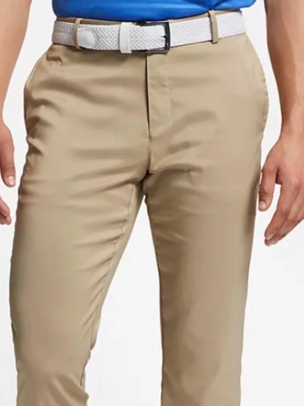 Nike Golf Dri Fit Standard Fit Golf Pants Khaki Tan Beige 40 x 32